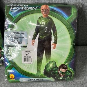 Green Lantern Kilowog Halloween Costume Size Medium 8-10 for ages 5-7 New